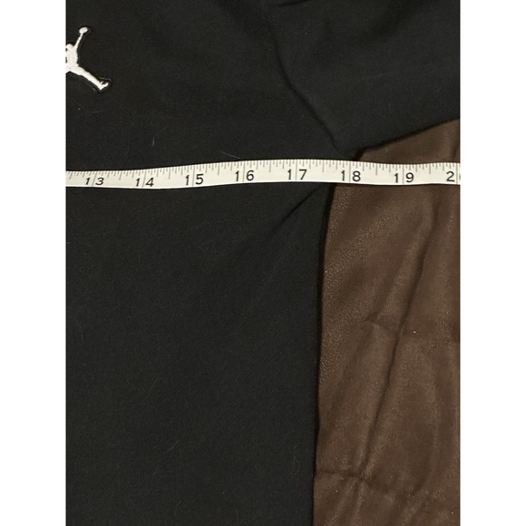 Air Jordan Hoodie Boys Large Black Full Zipper Front Logo - Picture 7 of 8